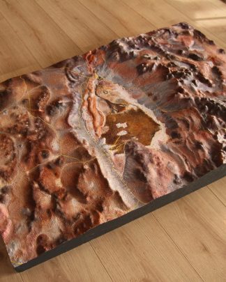 Maqueta del Salar de Atacama